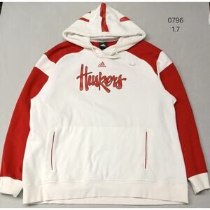Adidas (XL) Nebraska Cornhuskers Multicolor Pullover Hoodie